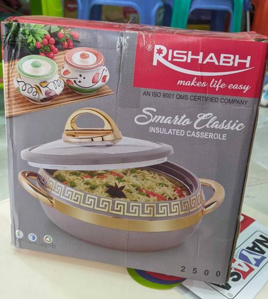 Barkati Hot Pot Food Warmer Set Insulated Thermal Container Casserole Serving Dish Thermoware Casserole