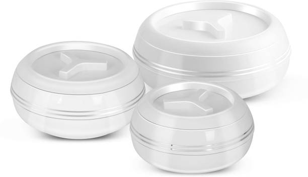 JAYPEE Teen Bhoj Pack of 3 Thermoware Casserole Set