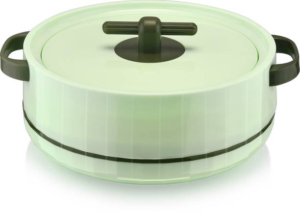 BLAL Decor 3000 Inner Stainless Steel Insulated Casserole Green Thermoware Casserole