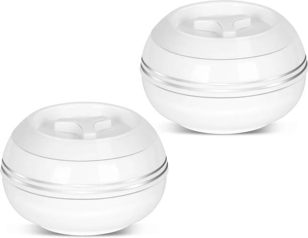 JAYPEE Palazio Twin Food Serving for Gifting Food Serve Hotpot Roti Box for Home Dining Pack of 2 Thermoware Casserole Set