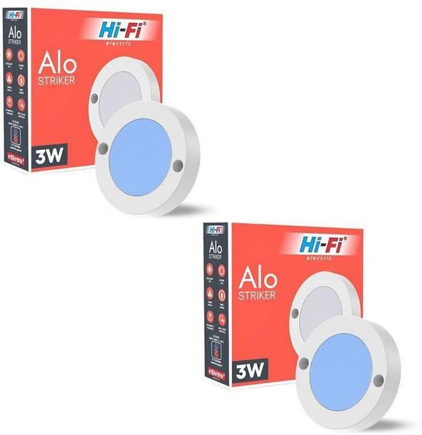 ELLEYS Elleys' ALO 3W LED STRIKER LIGHT | Blue Color Temperature - 2 Pcs Downlight Cob Light Ceiling Lamp