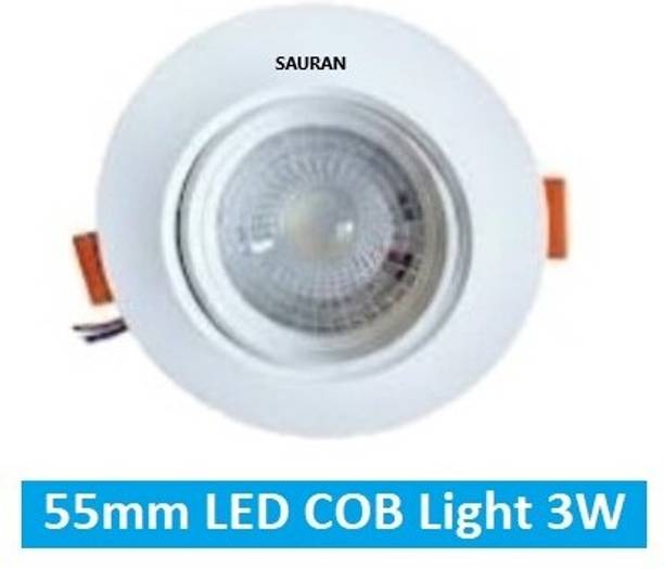 Sauran 55mm LED COB Pure White Light 3W LEC3 (With Warranty) Ceiling Light Ceiling Lamp