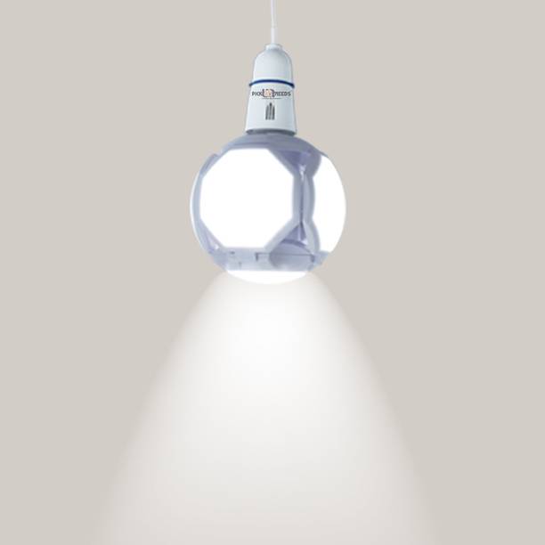 Make Ur Wish Foldable Light Fan Led Blade Bulb Super Bright Angle Adjustable Home Ceiling Pendants Ceiling Lamp