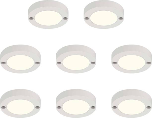 Panasonic Panasonic Polycarbonate 3W LED Mini Modular Surface Warm White 3000K Pack 4 Downlighter Ceiling Lamp
