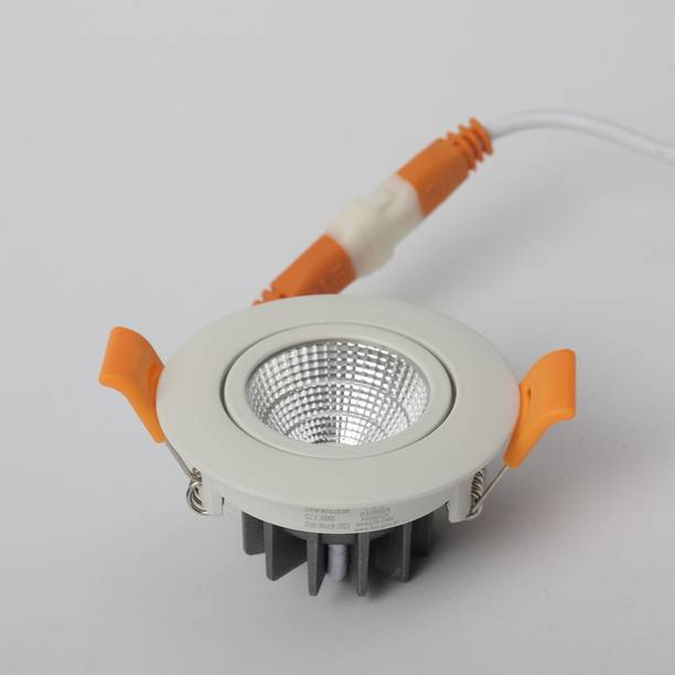 Hylum 3W LED White COB Surface Mounted Light, Ceiling LED COB Round Light, DownLight Ceiling Light Ceiling Lamp
