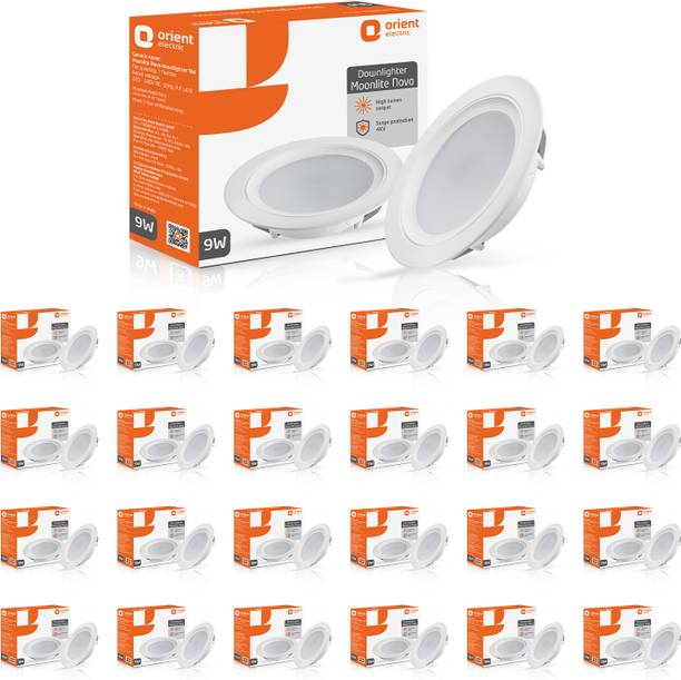 Orient Electric Orient Electric Moonlite Nova 9W Downlighter, Pack of 25 Downlighter Ceiling Light Ceiling Lamp
