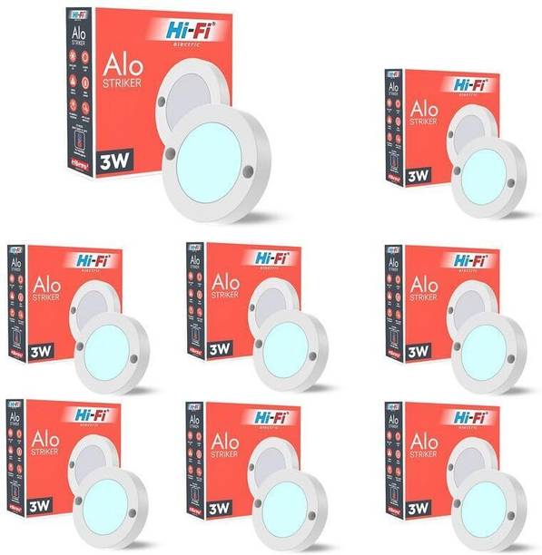 ELLEYS Elleys' ALO 3W LED STRIKER LIGHT | 6500K Cool White Color Temperature -8 Pcs Cob Light Ceiling Lamp