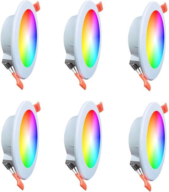 Cosas Allfa color 9W 7in1 color ceiling lamp Pack OF 6 Chandelier Ceiling Lamp