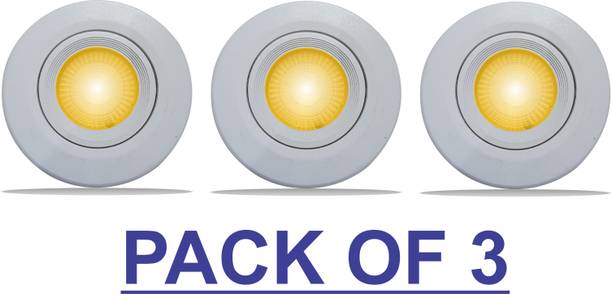 AP Source 7W COB LED LIGHT WARM WHITE PACK OF 3 Cob Light Ceiling Lamp