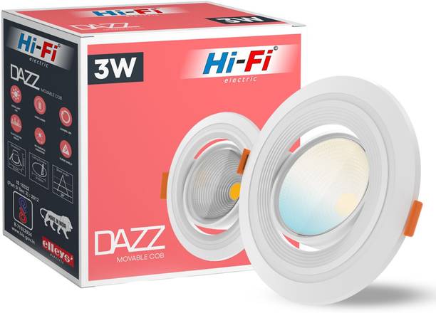 HI-FI DAZZ 3 Watt Movable COB Spot Light Ceiling Lamp
