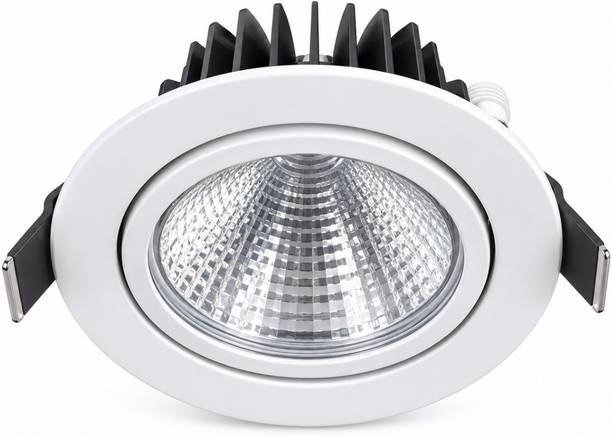 ABBA 15W COB Downlight Round | Pearl White | 6500K | Bridgelux LED Ceiling Light Ceiling Lamp