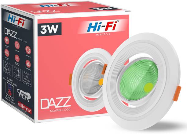 HI-FI DAZZ 3 Watt Movable COB Spot Light Ceiling Lamp