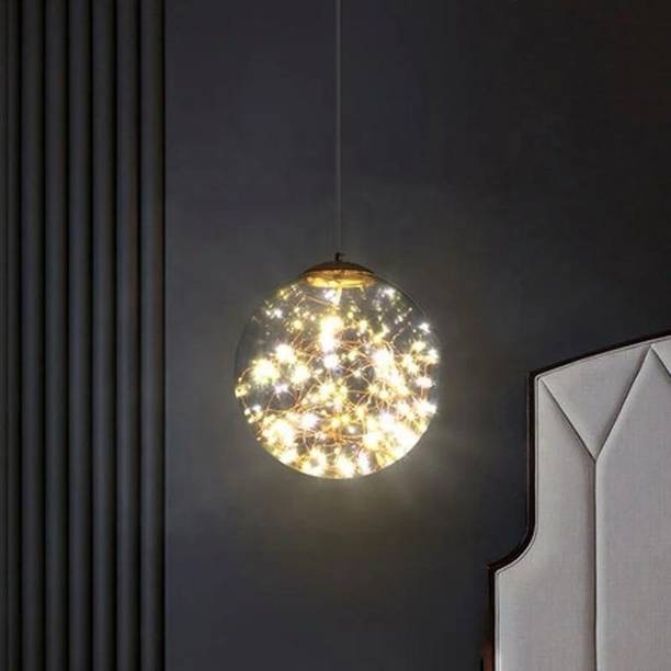 Blissbells Straight LED Fairy Ball Gold Warm white Pendants Ceiling Lamp