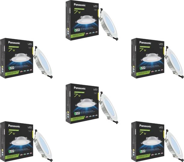 Panasonic Panasonic 7W LED Concealed Downlighter, LED Recessed 85mm Cut Out, BIS Certified Downlighter Ceiling Lamp