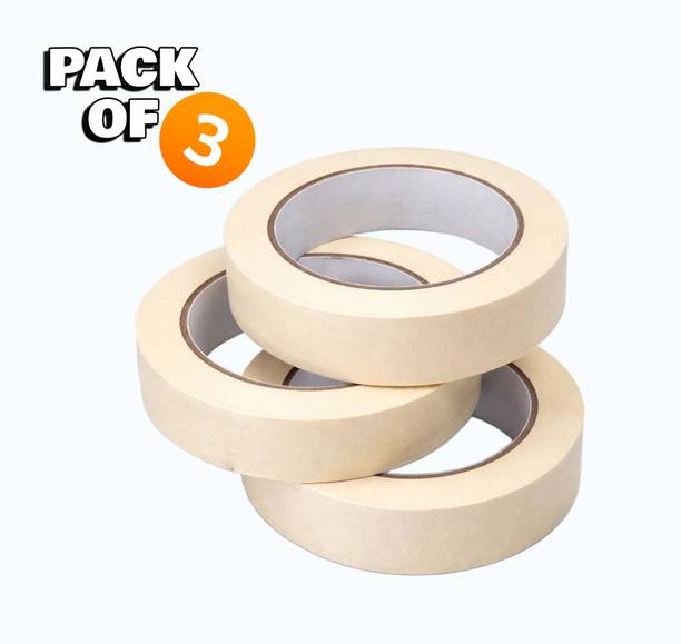 GELVEERA Masking Tape Without Dispenser Paper Masking Tape / Adhesive Tape (Manual)