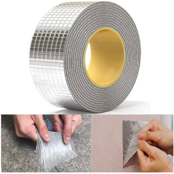 FOKRIM Self Adhesive Super Strong Waterproof One sided tape Dispenser Duct Tape (Manual)