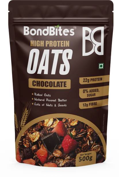 BondBites High Protein Chocolate Oats Pouch