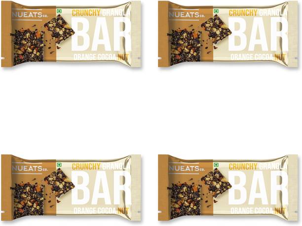 NUEATS CO. Granola Orange Cocoa Nut PK4 Protein Bars