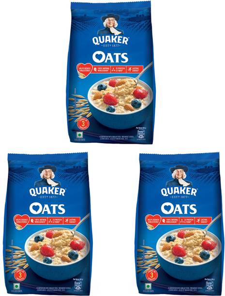 Quaker Oats Wholegrain Nutritious Breakfast Cereals- 1200GRAMS (4003) Pouch