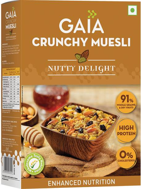 GAIA Crunchy Muesli Nutty Delight Vacuum Pack