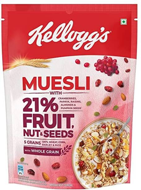 Kellogg's by KEL908 MUESLI FRUIT N NUT Pouch