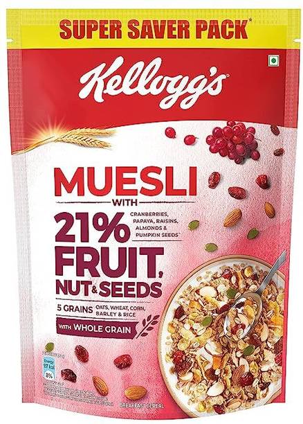 Kellogg's by NA Muesli 21% Fruit, Nut Pouch