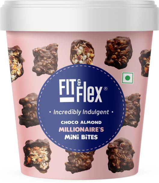 FIT & Flex Mini Bites Choco Almond Millionaire's 250g Jar