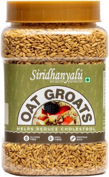 siridhanyalu by Siridhanyalu Oats Groats | High Fibre, Gluten Free,No Preservatives,Rich in Protein Jar