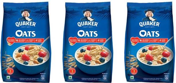 Quaker Rolled Oats - PACK OF 3 (400x3) 1200 g