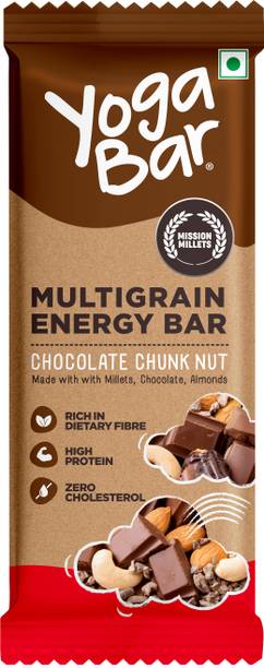 Yogabar Multigrain energy bar choco chunk nut Pouch