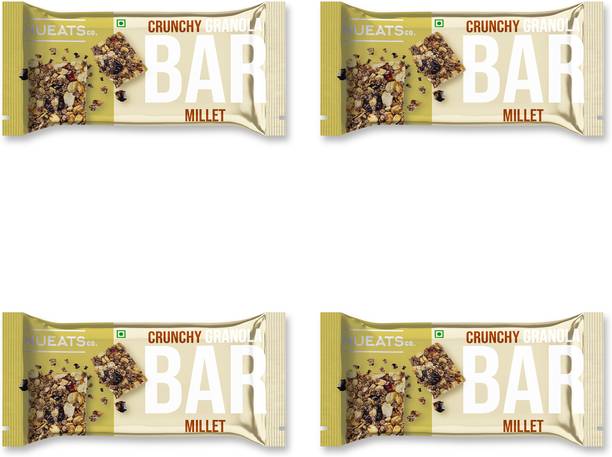 NUEATS CO. Granola Millet Bar PK4 Protein Bars