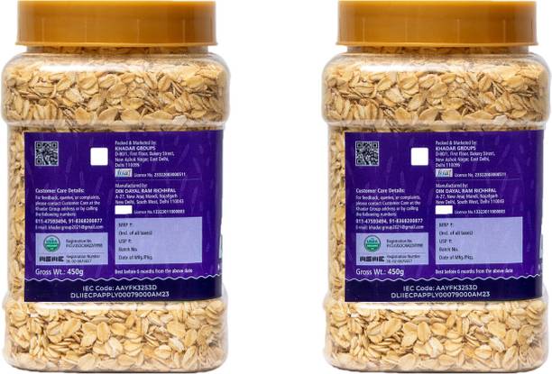 siridhanyalu by Siridhanyalu Gluten Free,Rolled Oats | High Fibre, No Preservatives,Rich in Protein Jar