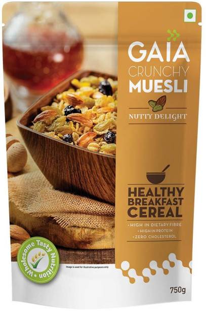 GAIA Crunchy Muesli - Nutty Delight 750g Pouch