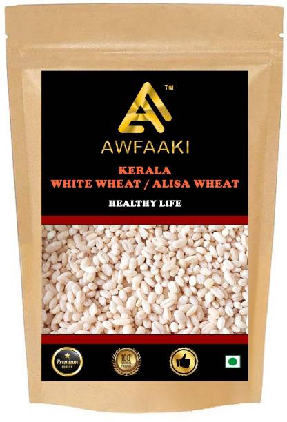 AWFAAKI WHITE WHEAT / ALISA WHEAT / ALEESA WHEAT / ALSA WHEAT (SUBSTITUTE OF FLOUR) 1 KG Whole Wheat