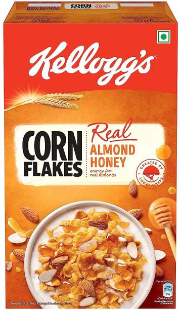 Kellogg's by kel55 Corn Flakes Real Almond Honey Box