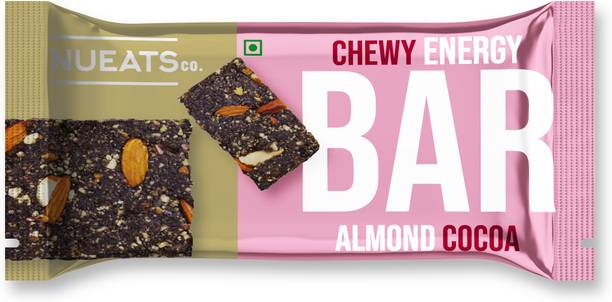NUEATS CO. Chewy Energy Almond Cocoa Bar PK1 Nutrition Bars