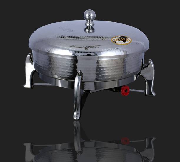 Sattva Biryani Hammered Handi Buffet Server For Entertaining Wedding Banquet Round Chafing Dish