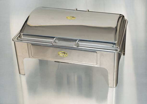 Sattva Hydraulic Rectangle Plain Buffet Server For Entertaining Wedding Banquet Rectangular Chafing Dish