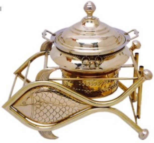 Deepak Kumar Handicraft Round Chafing Dish