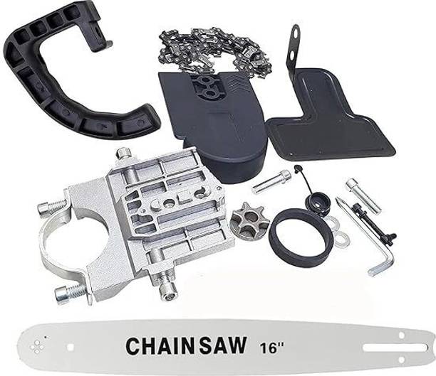 CHAHAR POWER TOOLS 16"Electric Chainsaw attachment Stand for AngleGrinder(Without Anglegrinder) 16" Chainsaw Stand Cordless Chainsaw