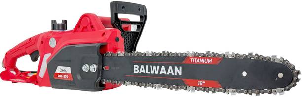Balwaan Krishi Electric Chainsaw 16-Inch for Tree & Wood Cutting | Powerful Tool | CSE-230 Corded Chainsaw