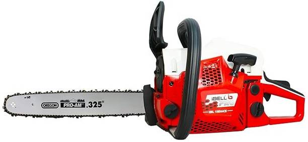 iBELL Petrol Chainsaw IBL 1856CS 2-Stroke ,56cc,18" Oregon Bar & Oilomatic Chain, Max ,2.4kW (3.2 HP),550ml Fuel Tank – Easy Starter,Fuel Primer, Anti-Freeze, Fuel Chainsaw