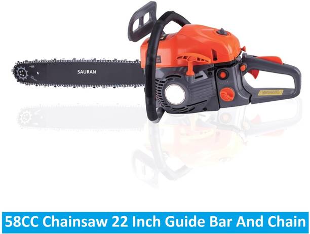 Sauran 22Inch Chain bar and Chain for Wood Cutting Gardening (CNS81) Fuel Chainsaw