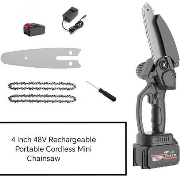 Xydrozen 2BEC-111 Handheld Battery Powered Cordless 48V Chainsaw Cordless Chainsaw