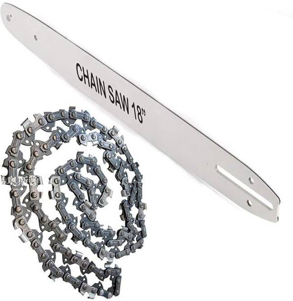 workfury 18 Chainsaw Replacement Guide Bar with Chain Saw Chain 18inch, 18Inch Guidebar Cordless Chainsaw