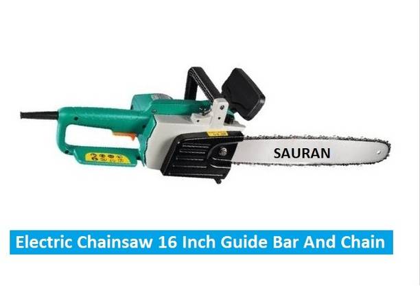 Sauran 16 inch Chainsaw With Guide Bar and Chain (CNS46) 16 inch Electric Chainsaw (CNS46) Corded Chainsaw