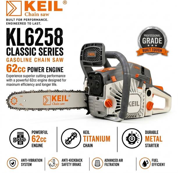 Keil KL6258 KL6258 Classic Series Fuel Chainsaw