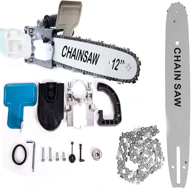 KKSUPPLIER Woodworking Tool (Angle Grinder Machine not included) Cordless Chainsaw