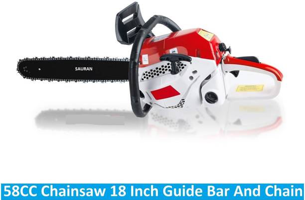 Sauran Petrol Chain Saw, Woodcutting Saw for Farm, Garden (CNS66)_1 58CC Petrol Chainsaw 18 inch guide Bar (CNS66) Fuel Chainsaw