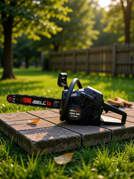 iBELL 5876CS 2.71KW/3.52HP, 58cc, 18inch Guide Bar and Chain, 3000±200 RPM Fuel Chainsaw